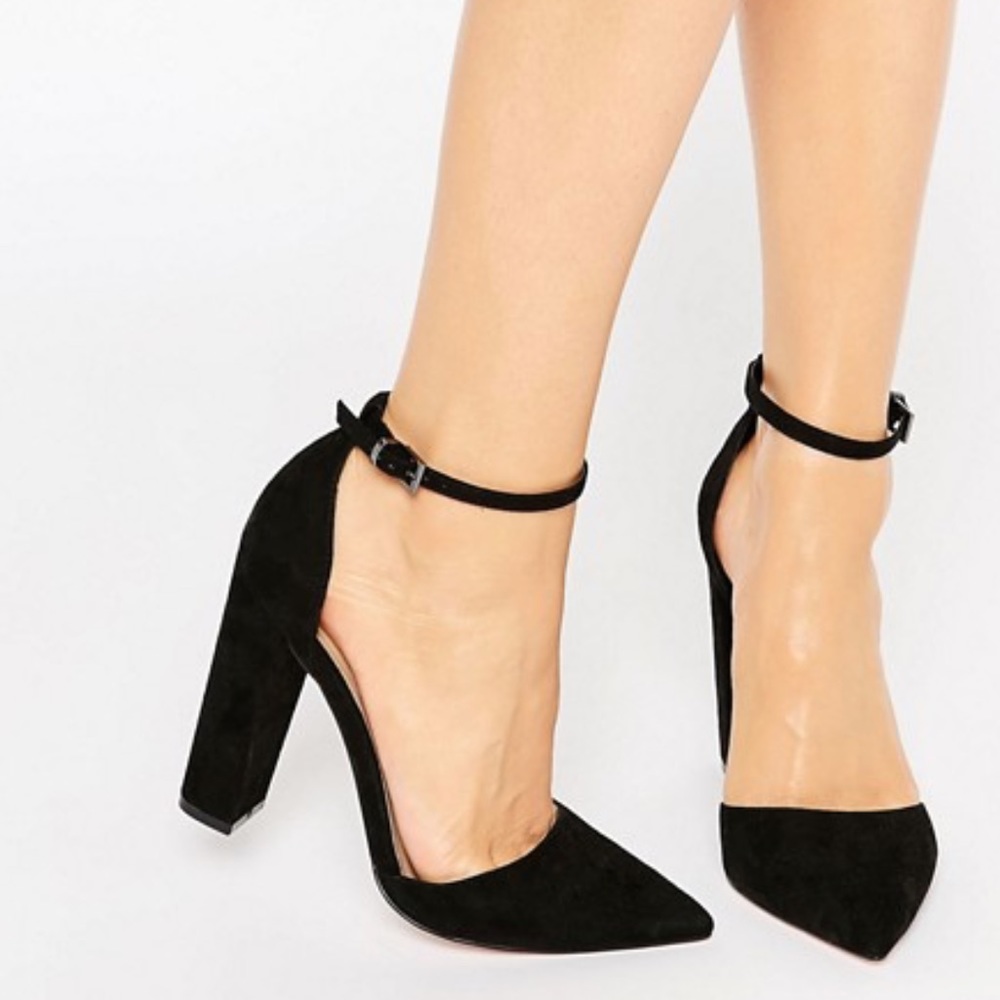 ASOS PENALTY Pointed High Heels